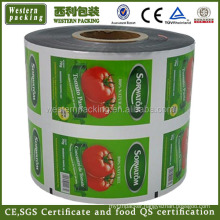 aluminum foil ketchup small sachet packing film packing material rolls